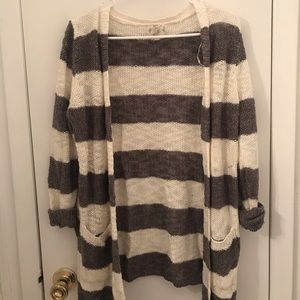 Striped Cardigan